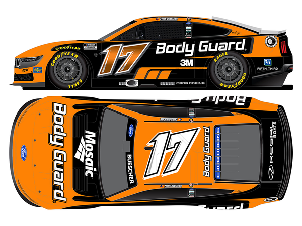 Chris Buescher 2026 Body Guard Daytona 500 #17 1:24 Diecast - RFKshop