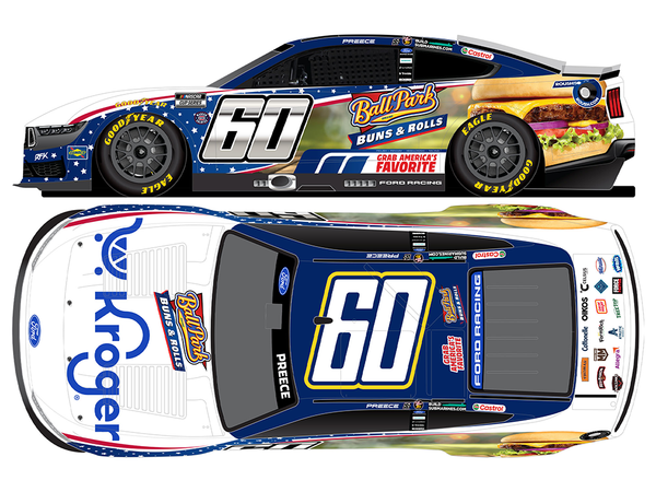 Ryan Preece 2026 Kroger / Ball Park Buns #60 1:64 Diecast - RFKshop