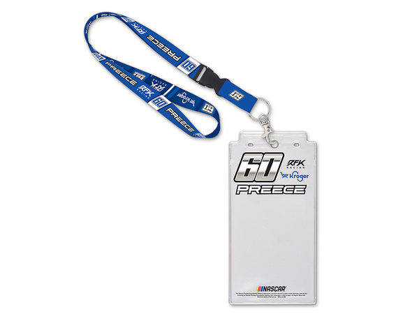 Ryan Preece Kroger Lanyard w/ Credential Holder - RFKshop