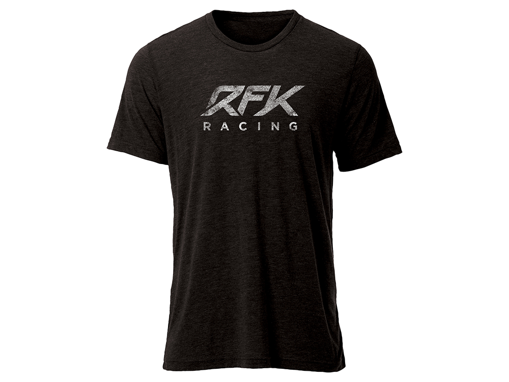 RFK Racing Black w/ White Distressed T-Shirt