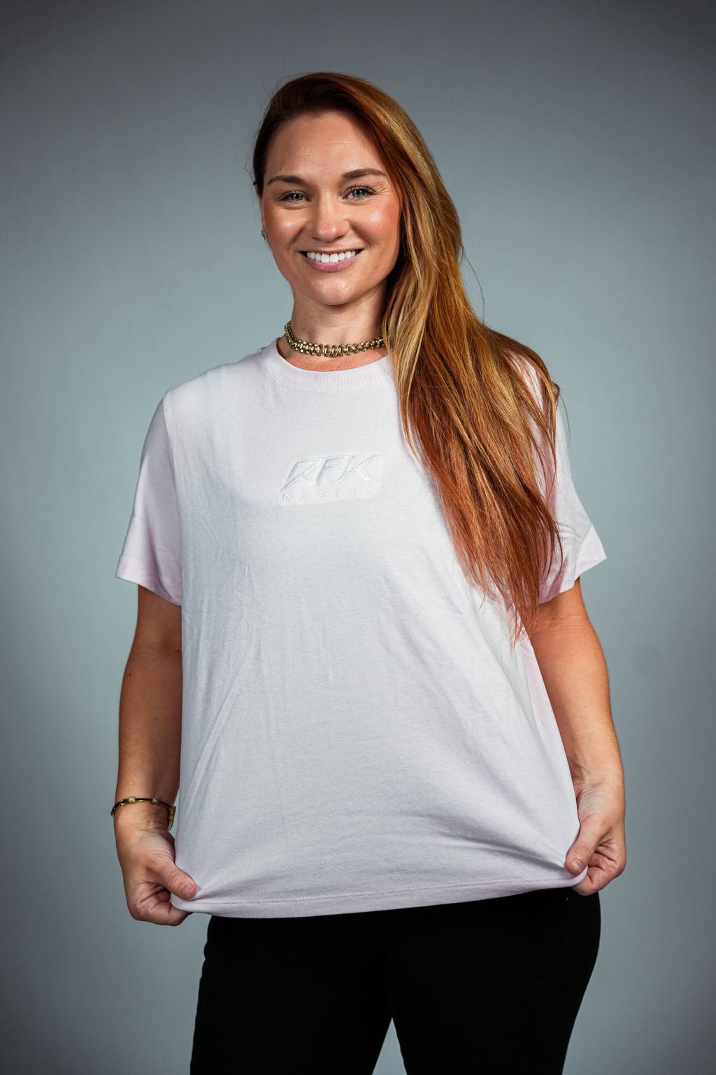 RFK Racing Ladies Pink Tee