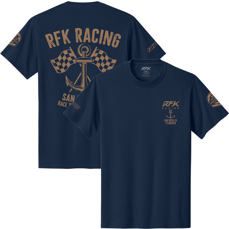 Anchored for Speed | San Diego Event Tee