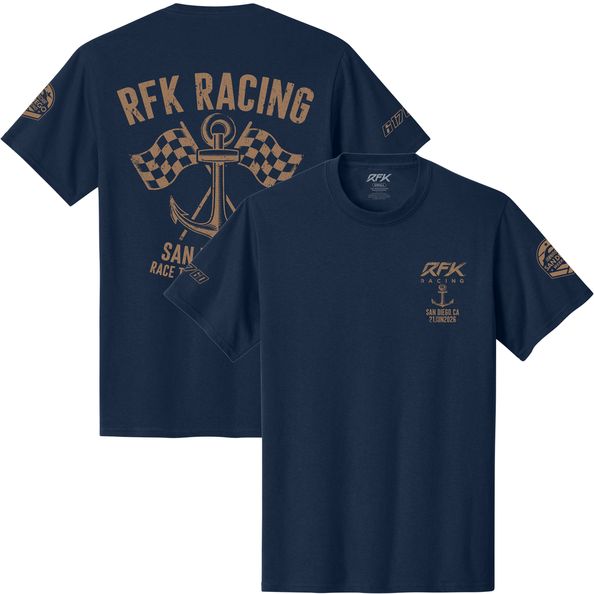 Anchored for Speed | San Diego Event Tee