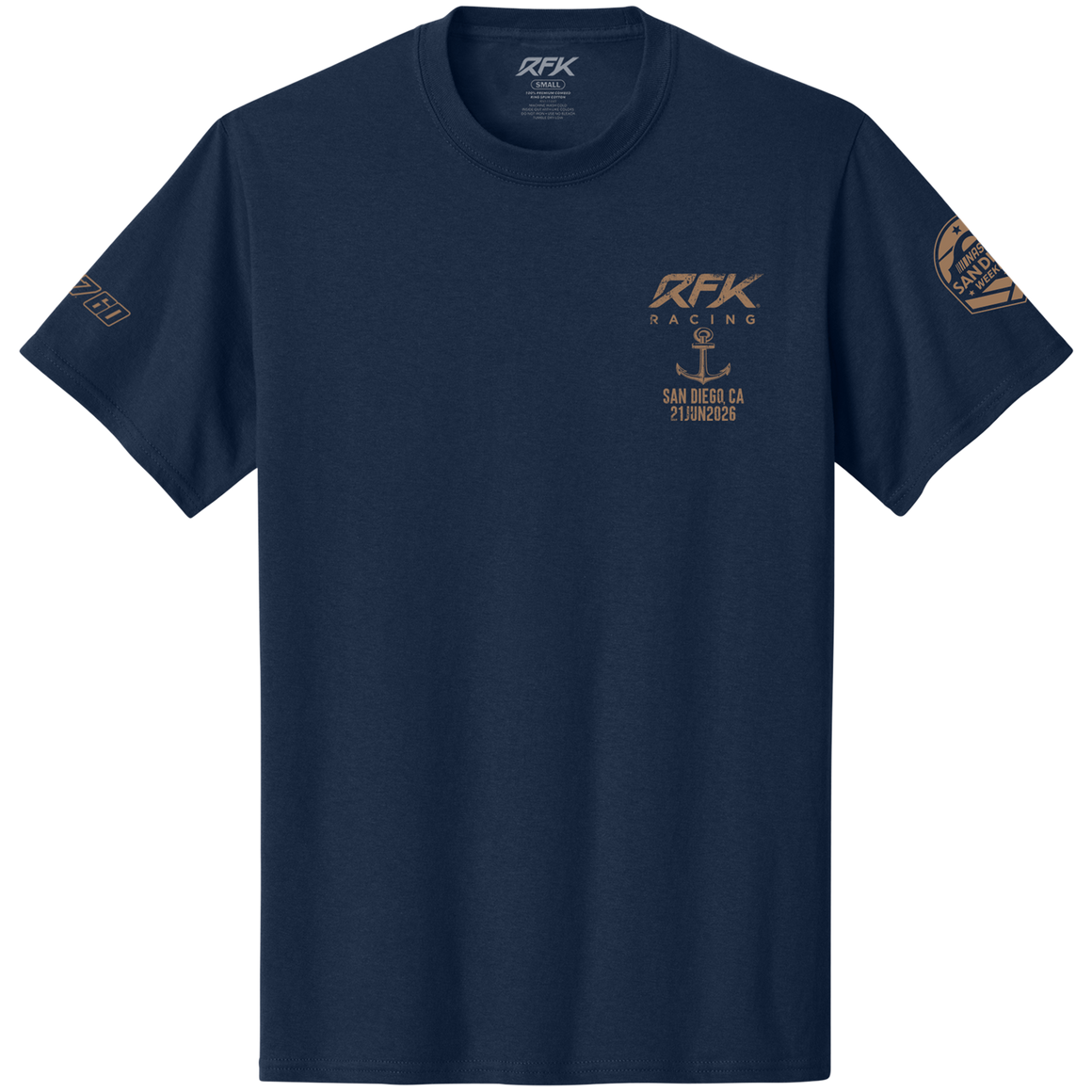 Anchored for Speed | San Diego Event Tee