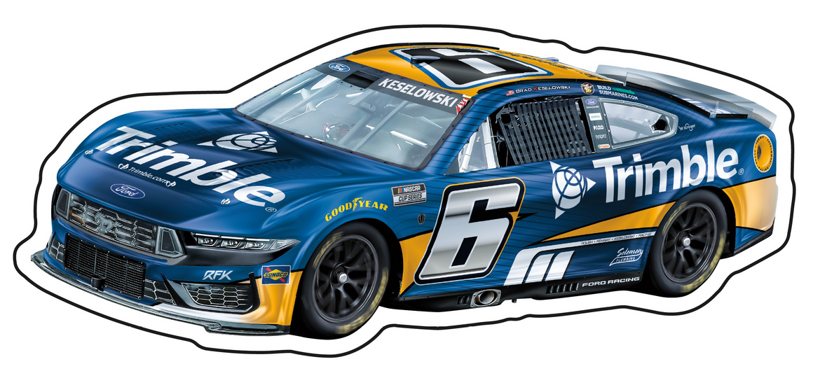 2026 Brad Keselowski Trimble Car Magnet