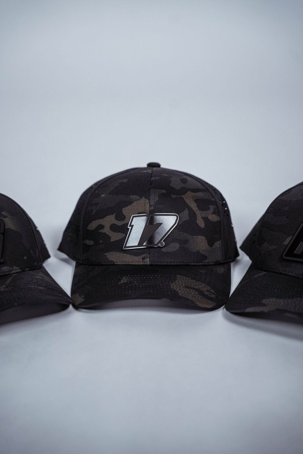 No. 17 Branded Bills Bare Curved Performance Multicam Hat
