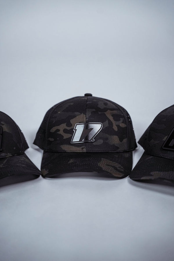 No. 17 Branded Bills Bare Curved Performance Multicam Hat