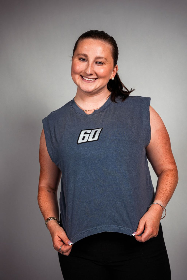 No. 60 Ladies Blue Tank