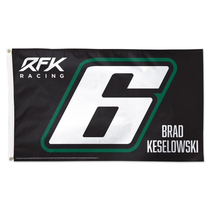 Brad Keselowski One-Sided 3'x5' Flag