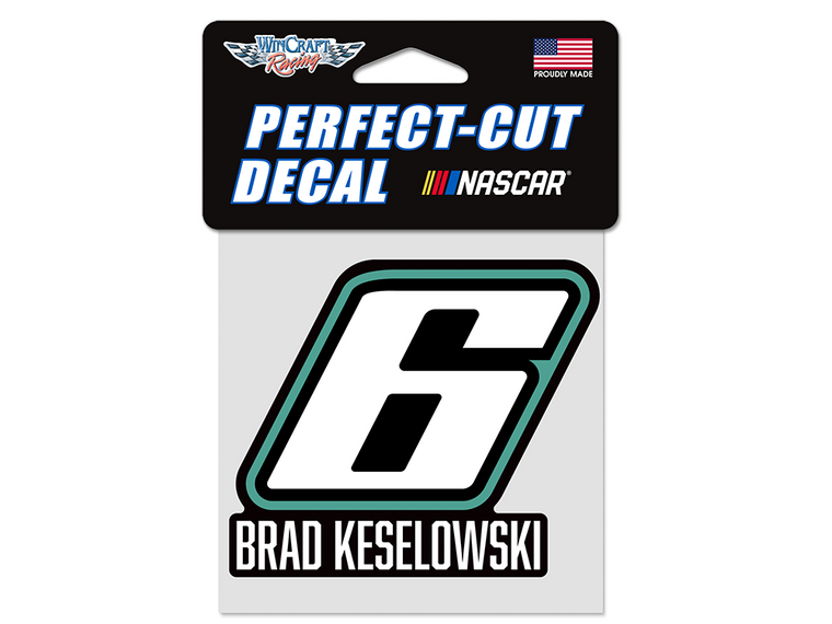 Brad Keselowski 4x4 Decal