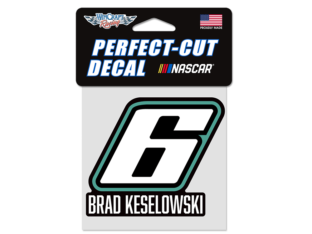 Brad Keselowski 4x4 Decal