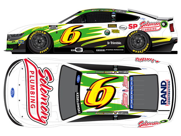 Brad Keselowski 2026 Solomon Plumbing Throwback #6 1:64 Diecast Pre-order