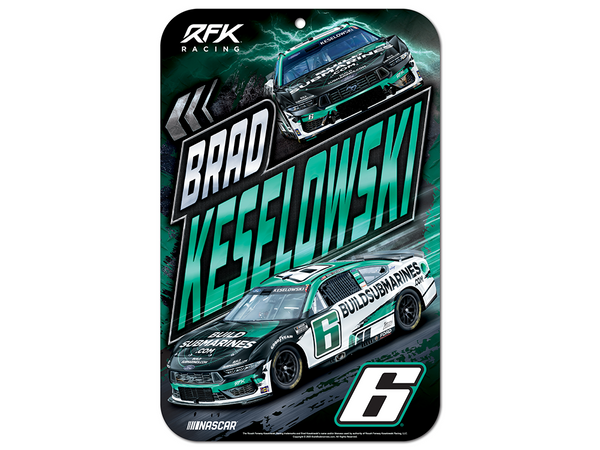 Brad Keselowski BuildSubmarines.com 11x17 Sign