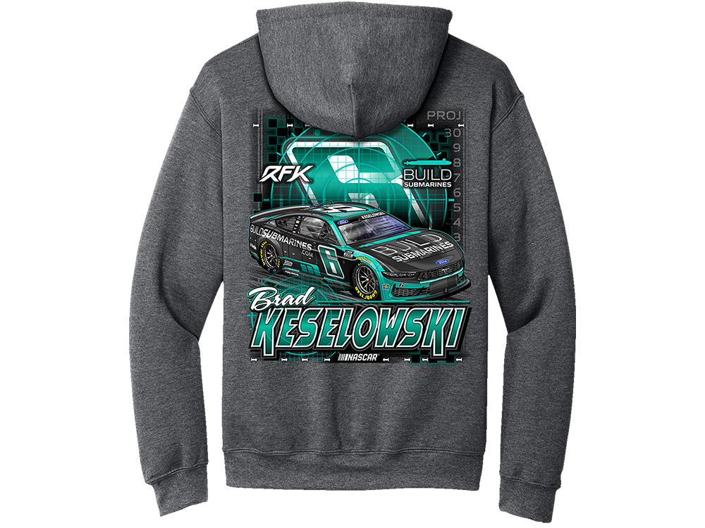 Brad Keselowski 2026 BuildSubmarines.com 2-Spot Hoodie