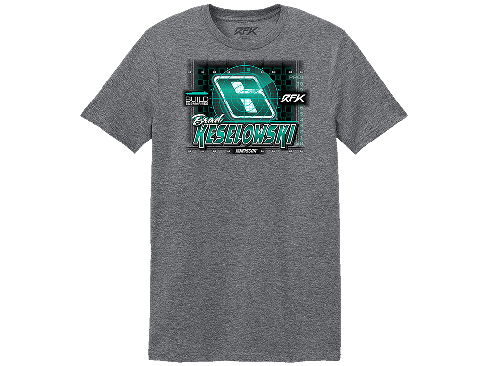 Brad Keselowski 2026 BuildSubmarines.com 2-Spot T-Shirt
