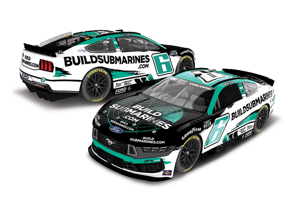 Brad Keselowski 2025 BuildSubmarines.com #6 1:64 Diecast