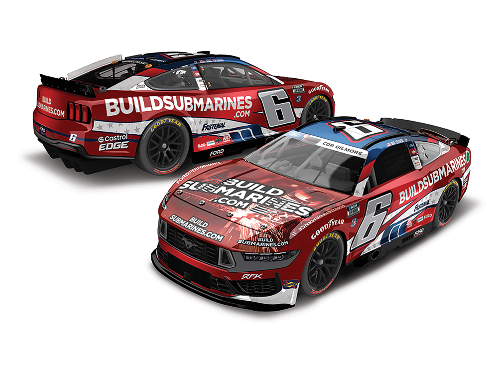 Brad Keselowski 2024 Build Subs Patriotic #6 1:64 Diecast MASS