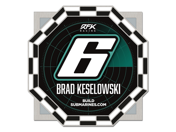 Brad Keselowski BuildSubmarines.com Pin