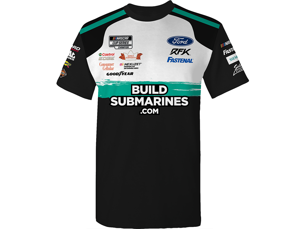 Brad Keselowski 2024 BuildSubmarines.com Uniform T-Shirt