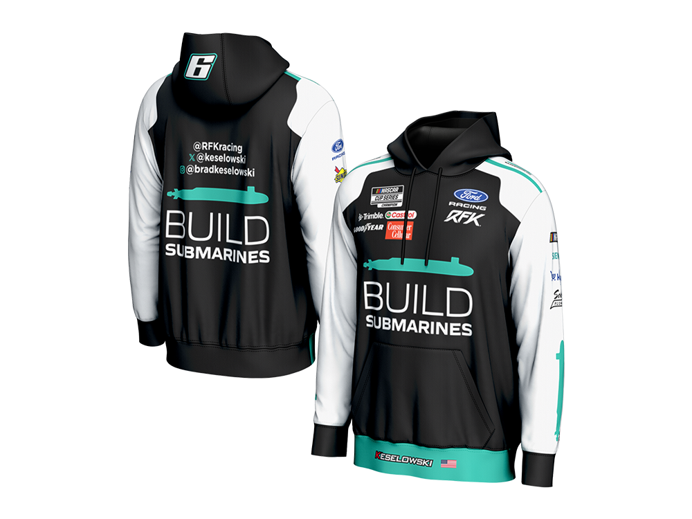 Brad Keselowski BuildSubmarines.com Crew Youth Hoodie