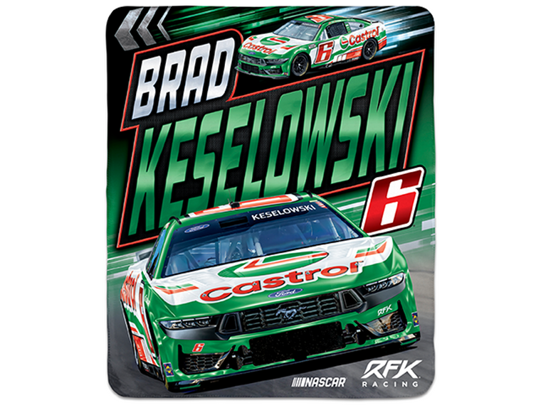 Brad Keselowski Castrol Blanket