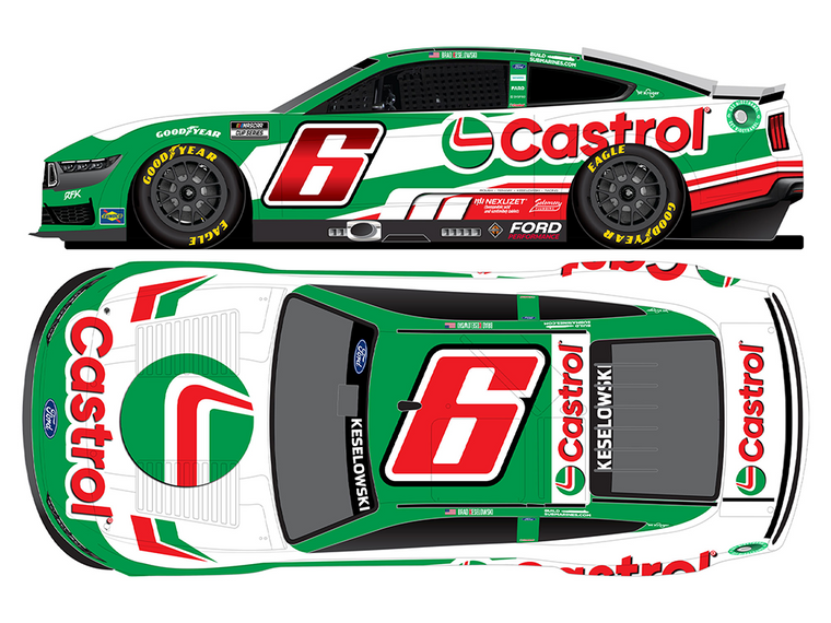 Brad Keselowski 2025 Castrol #6 1:64 Diecast