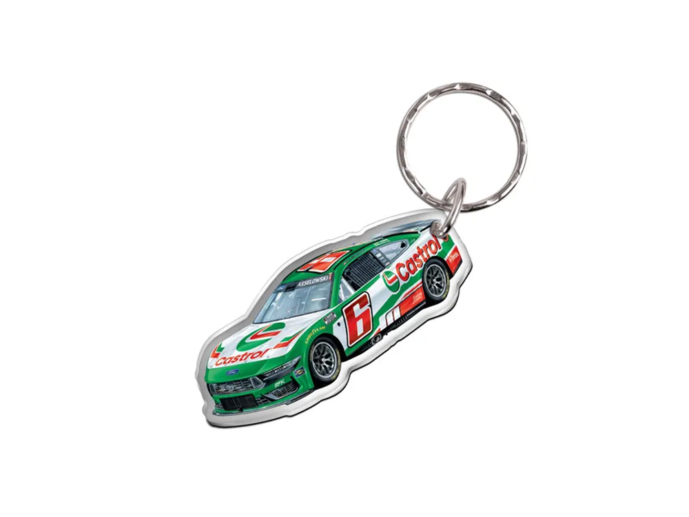 Brad Keselowski 2026 Castrol Key Ring