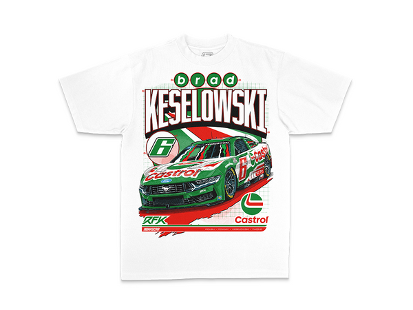 Brad Keselowski 2025 Castrol T-Shirt