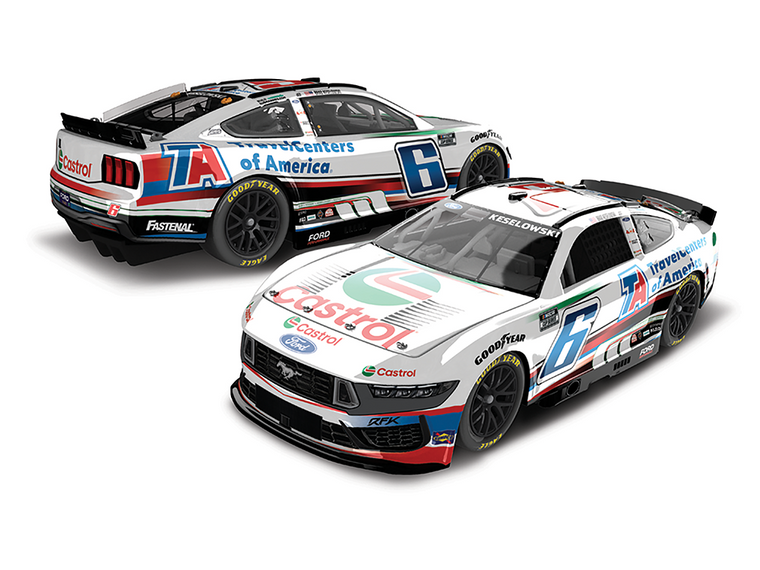 Brad Keselowski 2024 Castrol / TA #6 1:24 Diecast