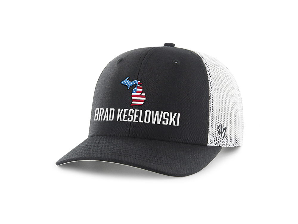 Brad Keselowski Michigan Patriotic Hat