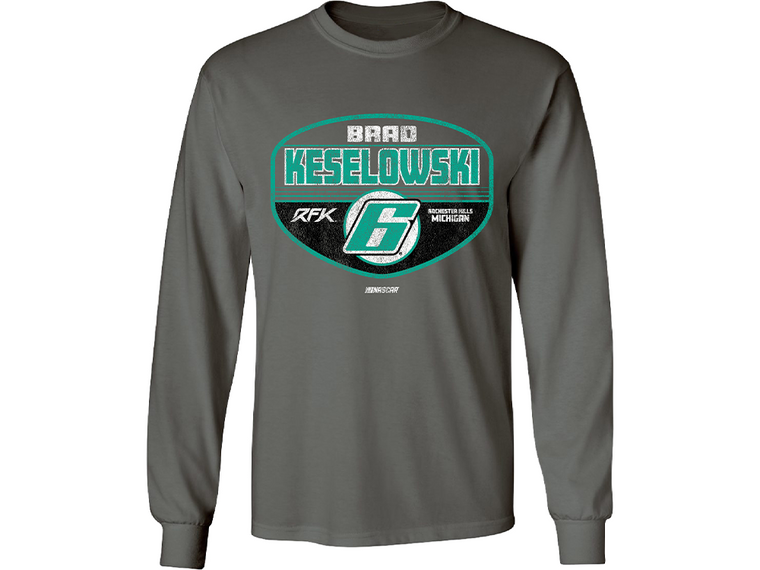 Brad Keselowski 2024 Long Sleeve Tailgate T-Shirt