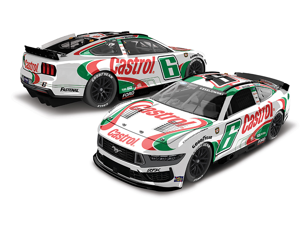 Brad Keselowski 2024 Castrol Throwback #6 1:64 Diecast