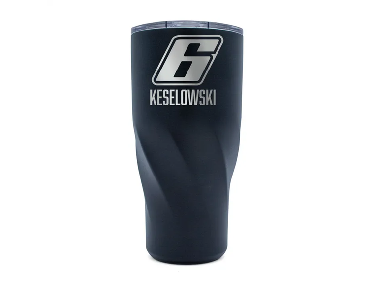 Brad Keselowski Black Tumbler