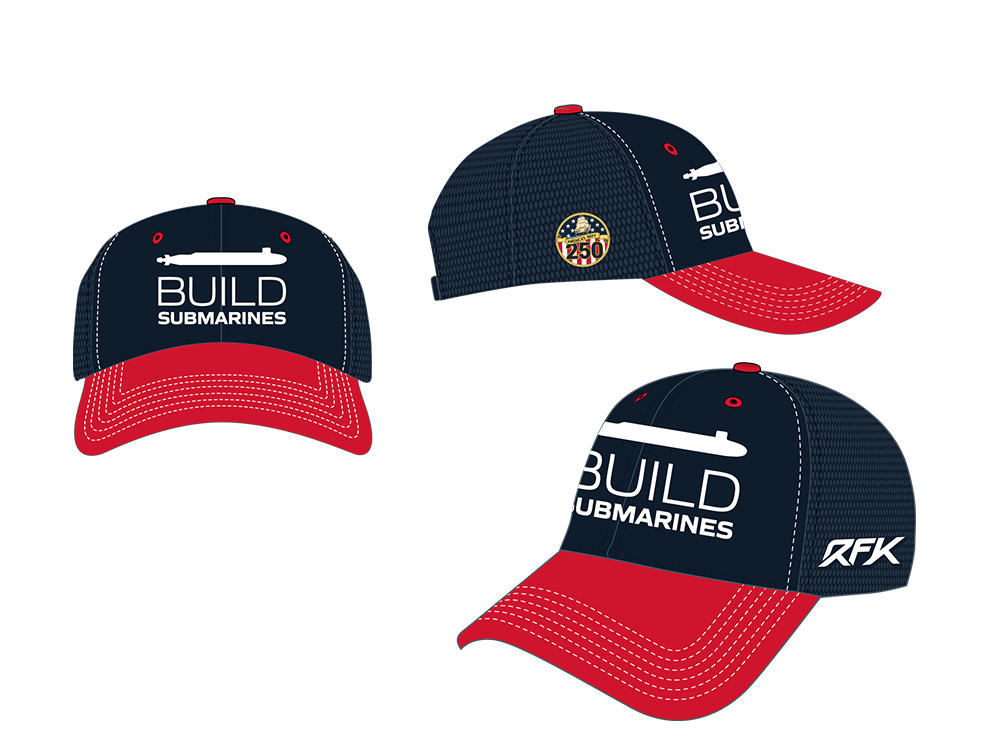 2025 BuildSubmarines.com Patriotic Team Hat