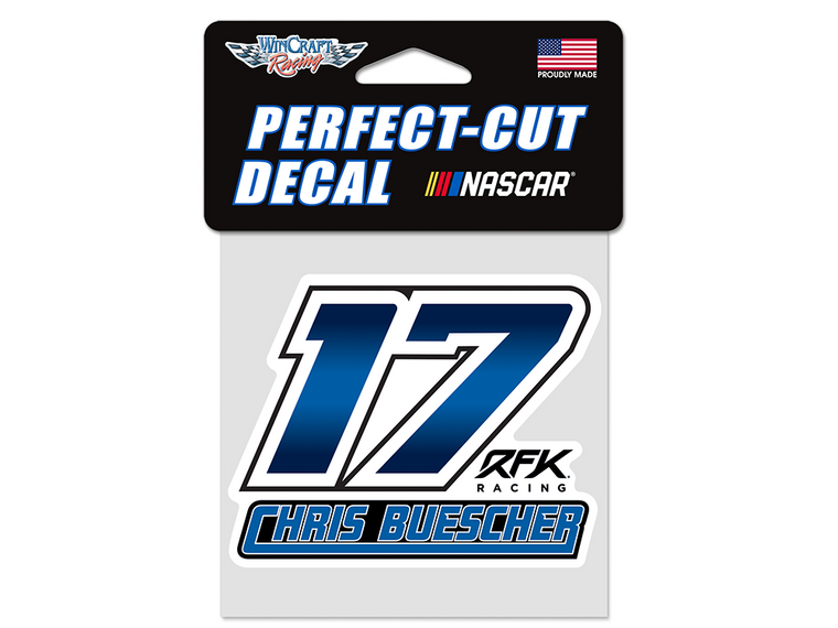 Chris Buescher 4x4 Decal