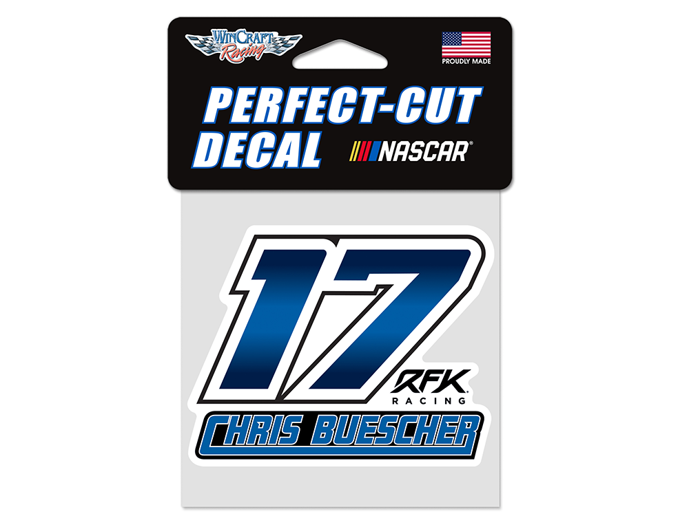 Chris Buescher 4x4 Decal