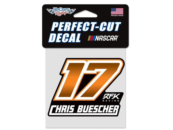Chris Buescher 4x4 Decal