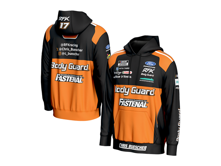 Chris Buescher Body Guard Crew Hoodie