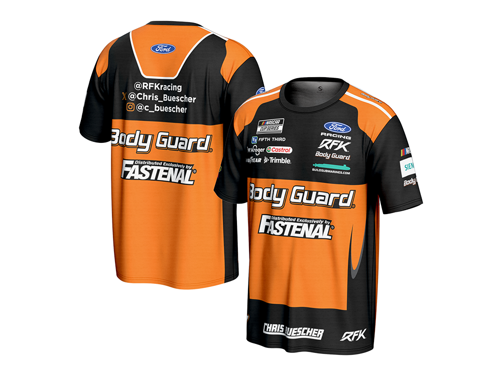 Chris Buescher Body Guard Crew Youth Tee