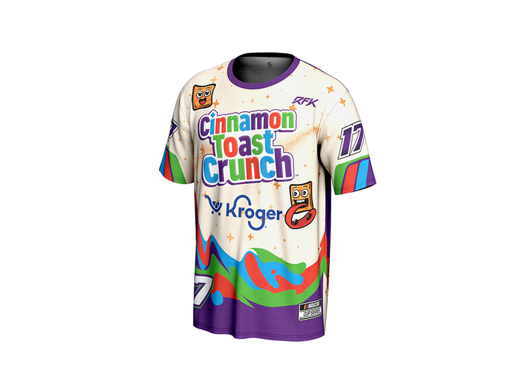 Chris Buescher Cinnamon Toast Crunch Uniform T-Shirt