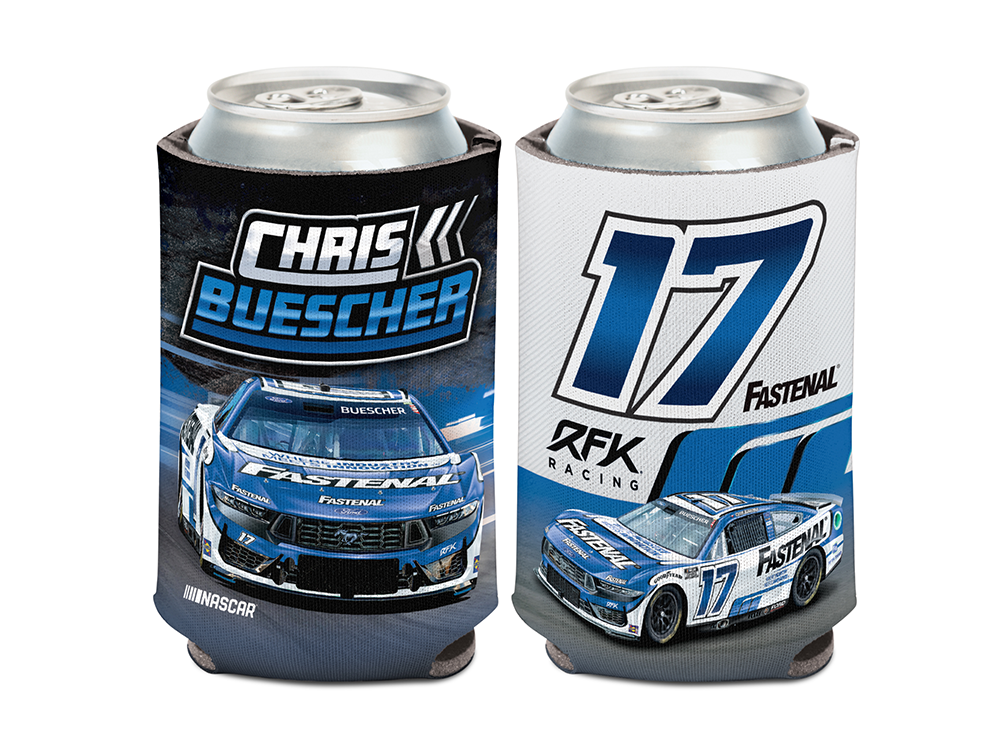 Chris Buescher Fastenal Can Cooler