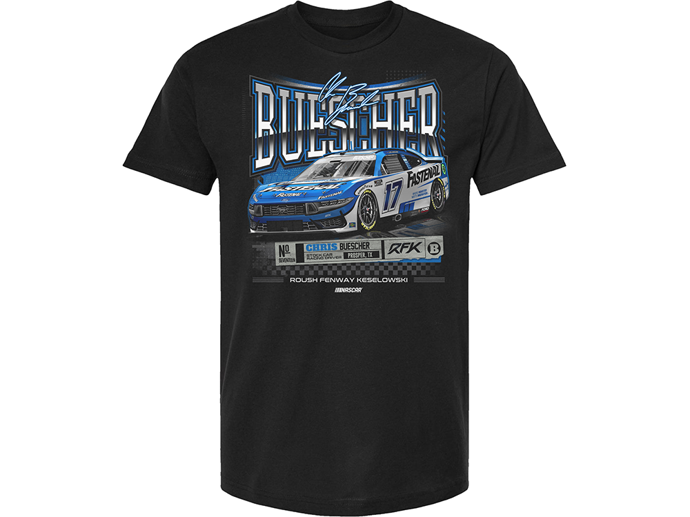 Chris Buescher Fastenal Downforce T-Shirt