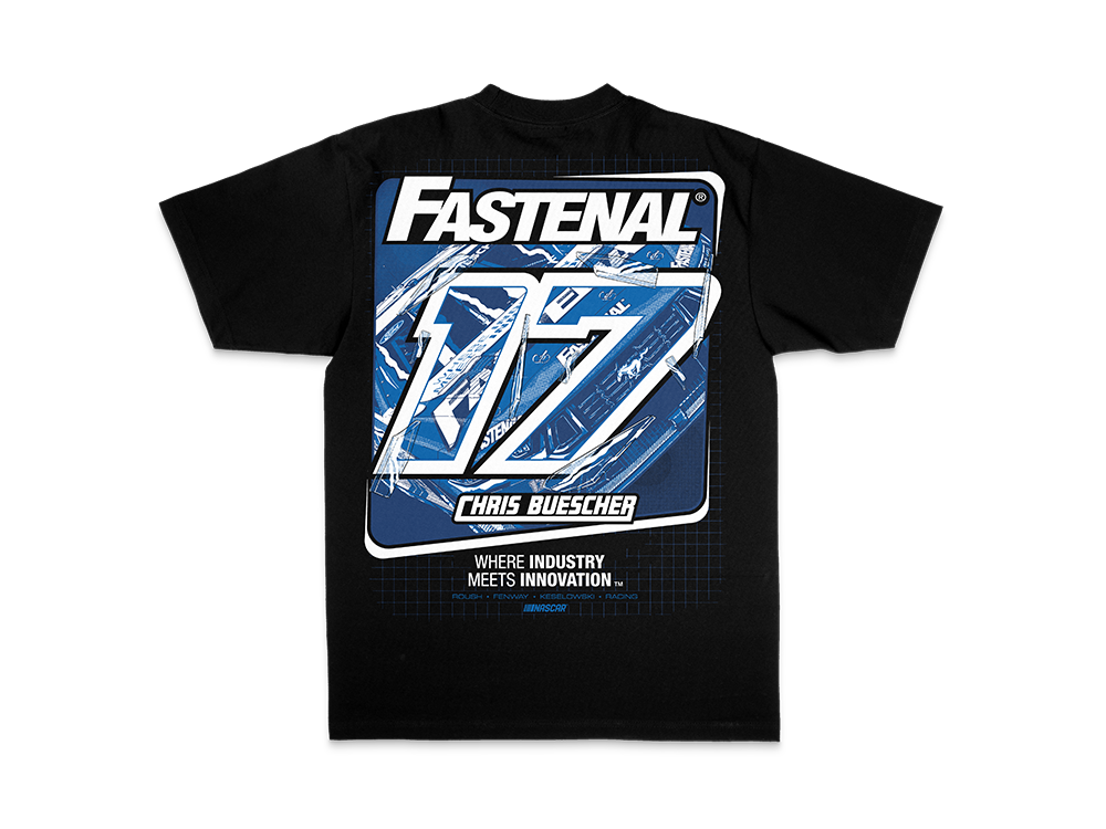 Chris Buescher 2025 Fastenal T-Shirt