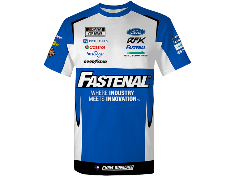 Chris Buescher Fastenal Uniform T-Shirt