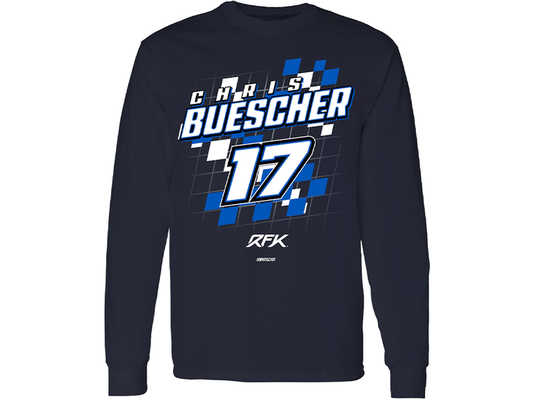 Chris Buescher 2024 Long Sleeve Front Runner T-Shirt