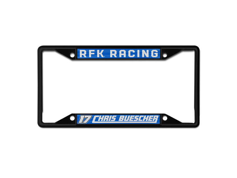 Chris Buescher 2024 License Plate Frame