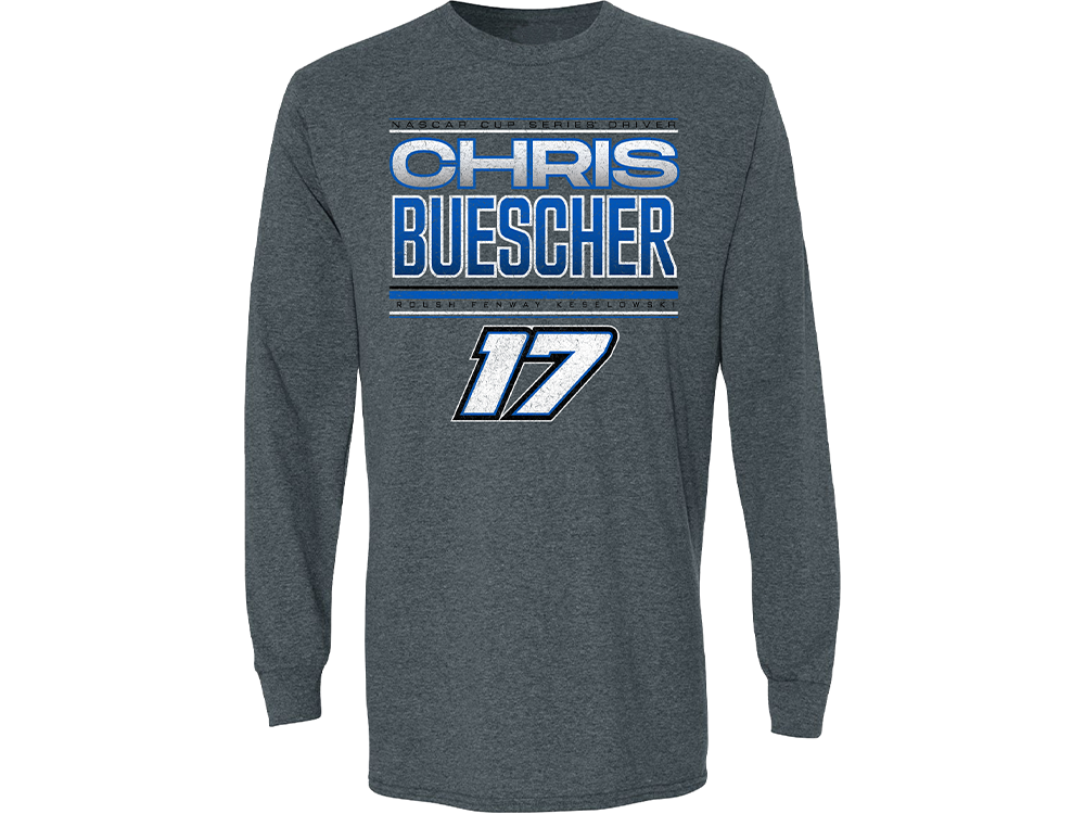 Chris Buescher 2024 Long Sleeve Pole Sitter T-Shirt