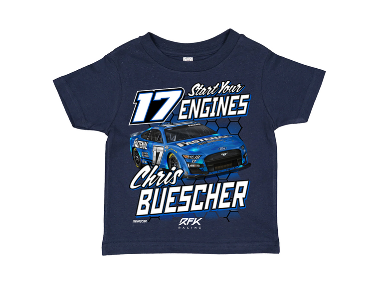 Chris Buescher 2023 Fastenal Toddler T-Shirt