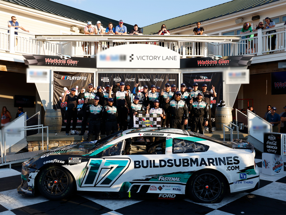 Chris Buescher 2024 Watkins Glen Win 17 1 24 Diecast Pre order