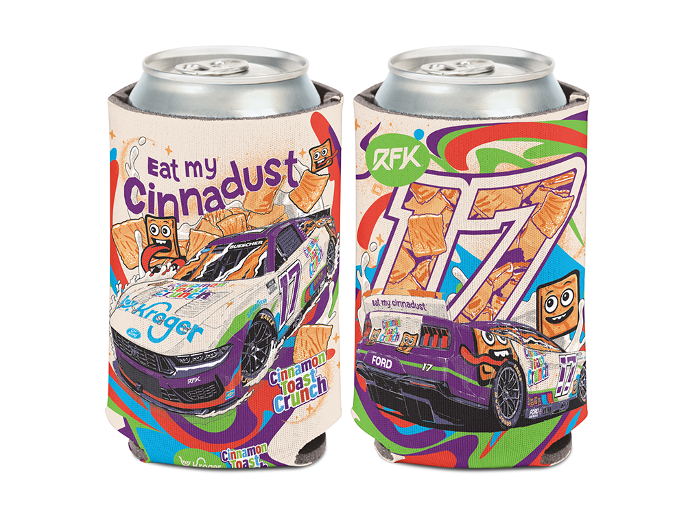 Chris Buescher Cinnamon Toast Crunch Can Cooler